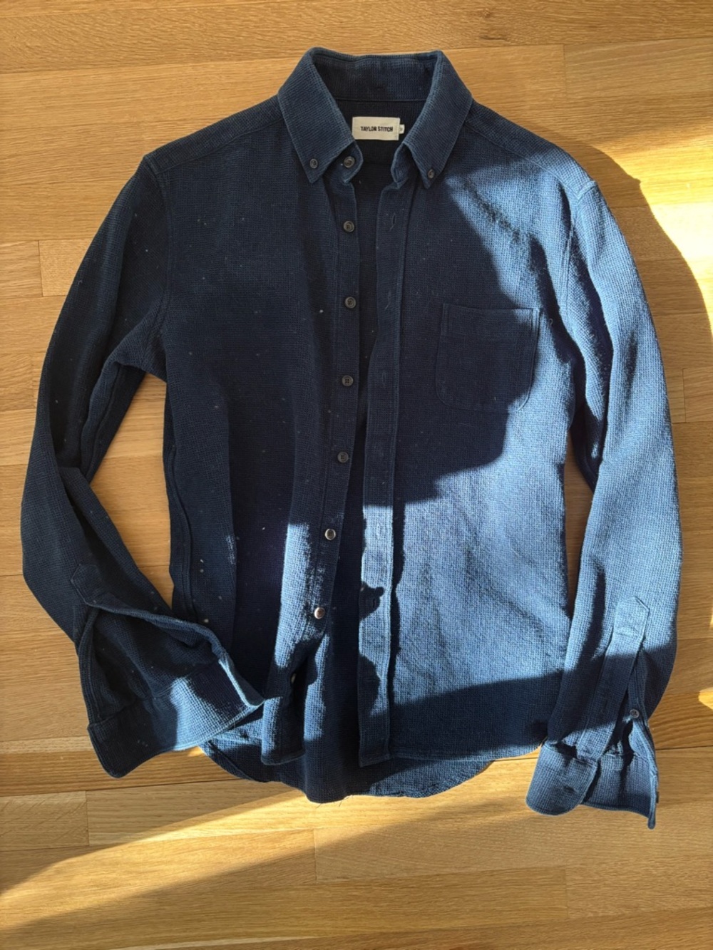 Taylor Stitch Navy Button-Down Casual Shirt
